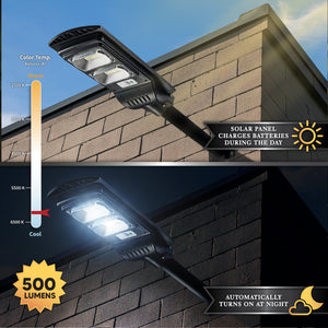 Classy Caps Solar Security Street Light SSL810