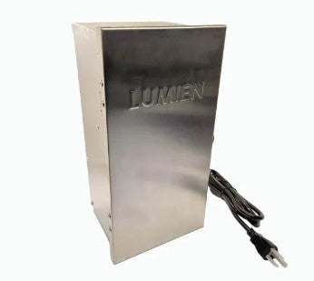Lumien TR-150-S Transformer, Stainless Steel, 150W, Input Voltage 120V, Output Voltage 12/15V, UL1838 - Atlantic Lighting