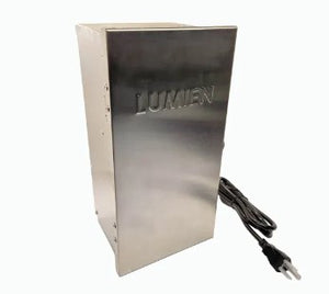 Lumien Transformer, Stainless Steel, 150W, Input Voltage 120V, Output Voltage 12/15V, UL1838