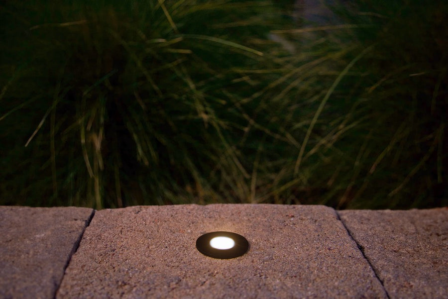 Brilliance VB-02-BR-3000 VersaBeam Brass Round Flange Honeycomb Louver & Clear Spacer in Brass - Atlantic Lighting
