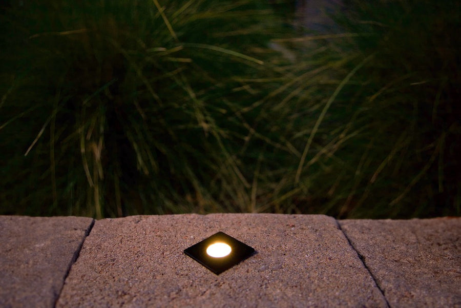 Brilliance VB-03-BR-2700 VersaBeam Brass Square Flange Honeycomb Louver & Clear Spacer in Brass - Atlantic Lighting