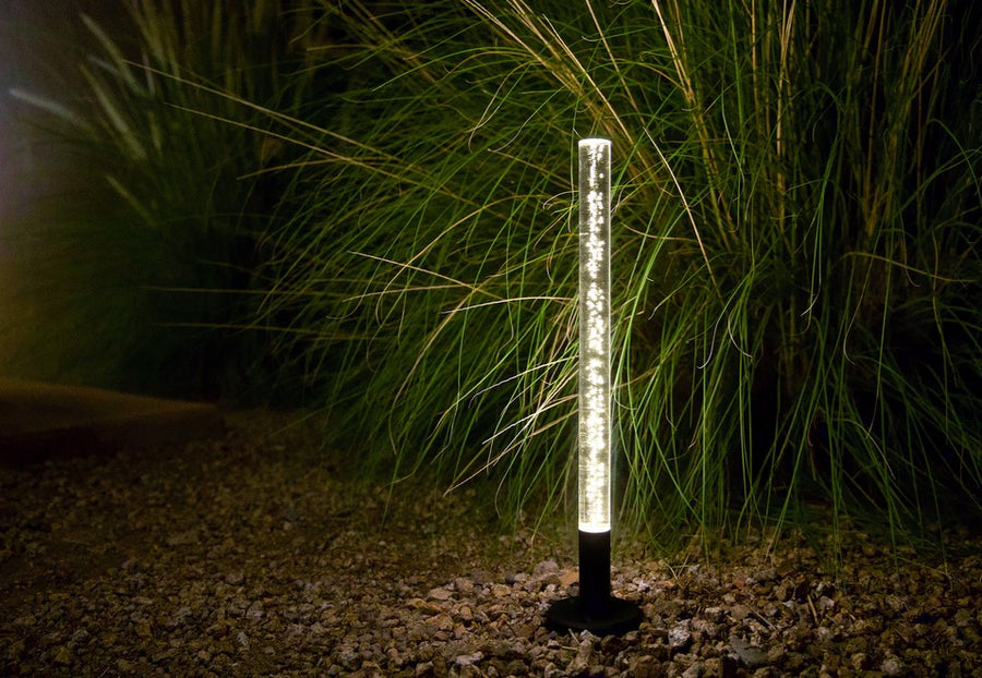 Brilliance VB-05-NI-2700 VersaBeam 12" Acrylic Bubble Rod with Hanging Loop in Nickel Finish 2700K - Atlantic Lighting