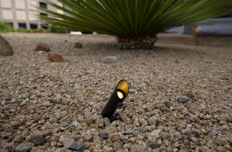 Brilliance VB-11-BK-2700 VersaBeam Knuckle & Angled Shield with Thumbscrew and Optics Cap, 2700K Brass Black - Atlantic Lighting