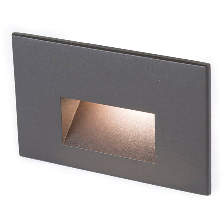 WAC 4011 step light in bronze on brass