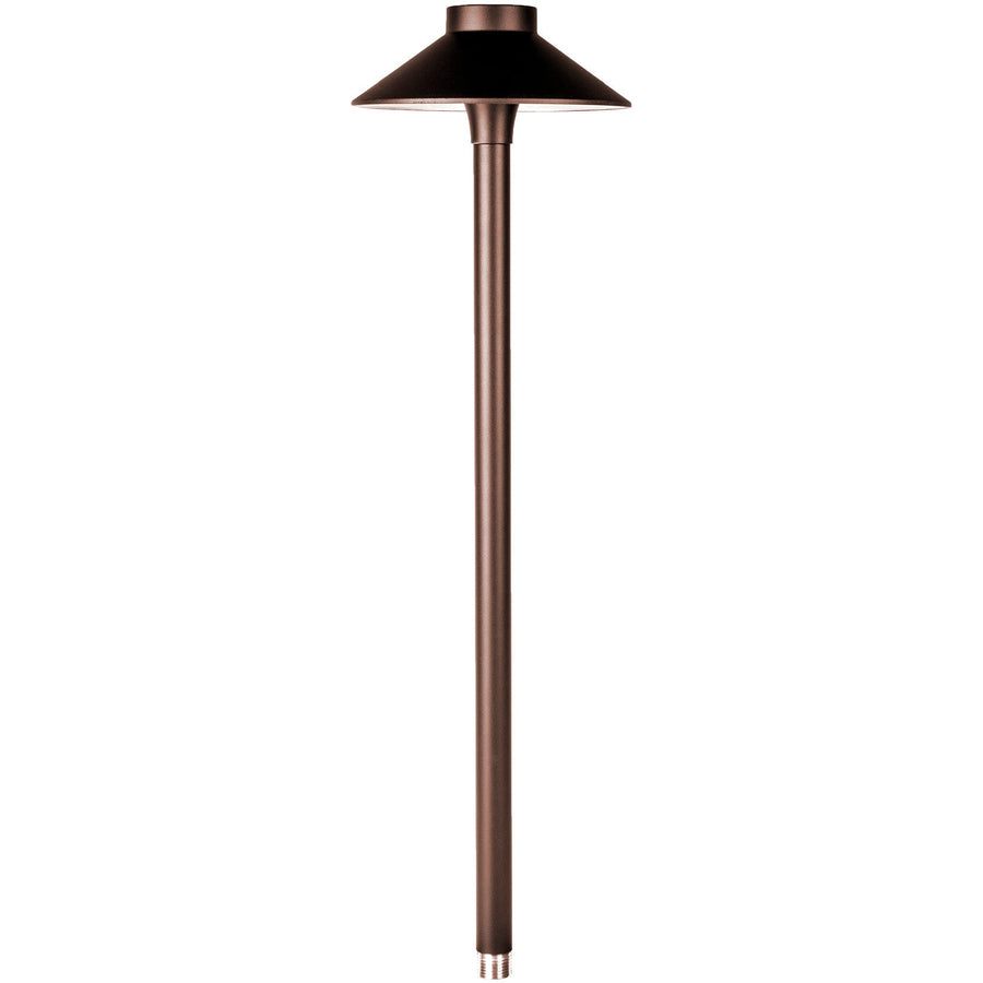 WAC 6042-27BZ Mini Tiki LED path light – 2700K, bronze on aluminum