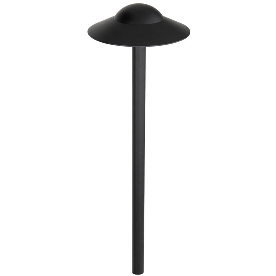WAC 6051-30BK Canopy LED path light – 3000K, black on aluminum
