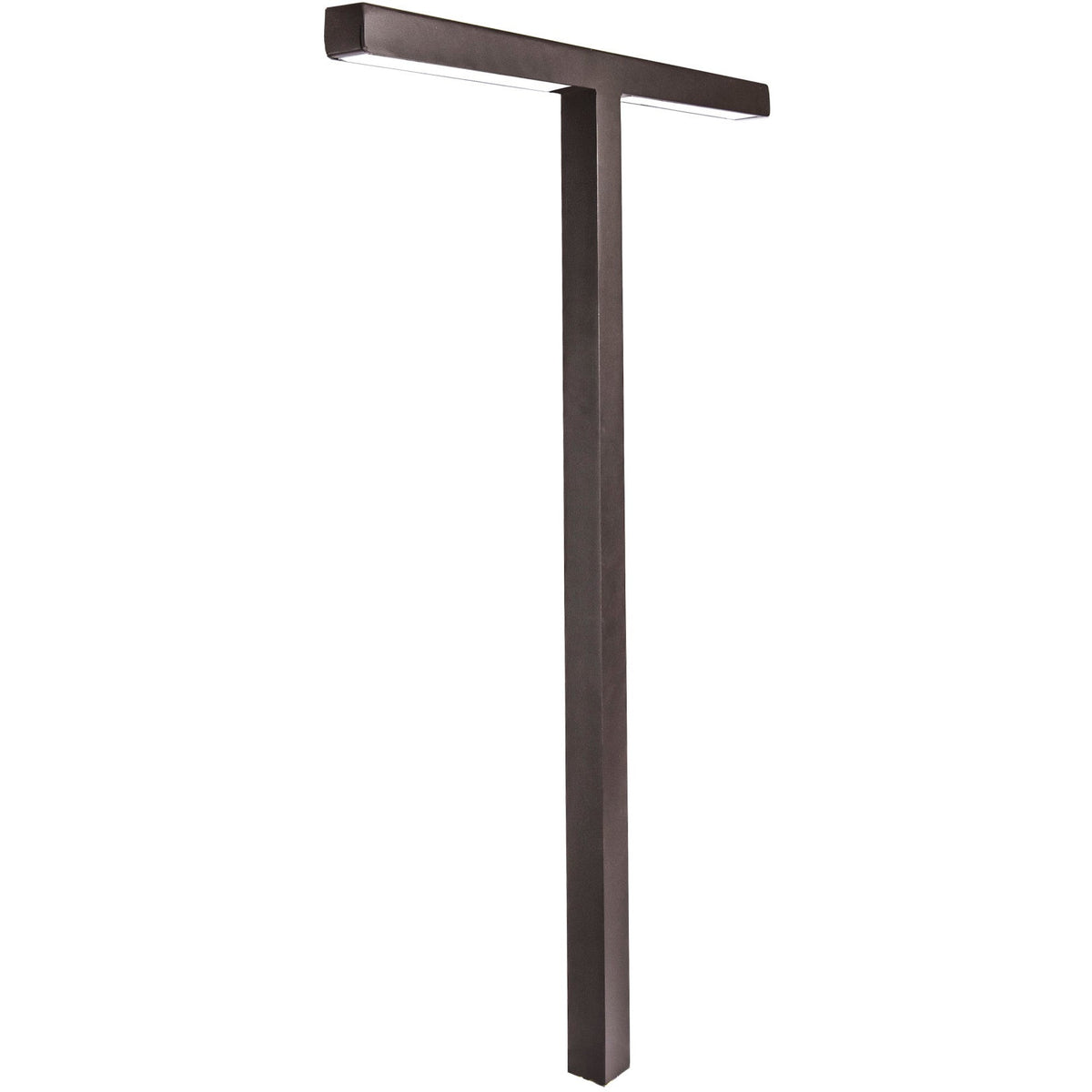 WAC 6071-30BK Balance double LED path light – 3000K, black on aluminum