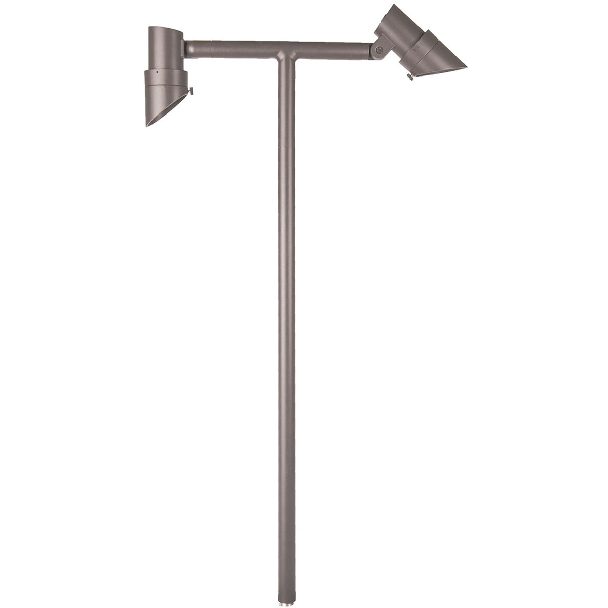 WAC 6211-27BBR Mini Accent double LED path light – 2700K, bronze on brass