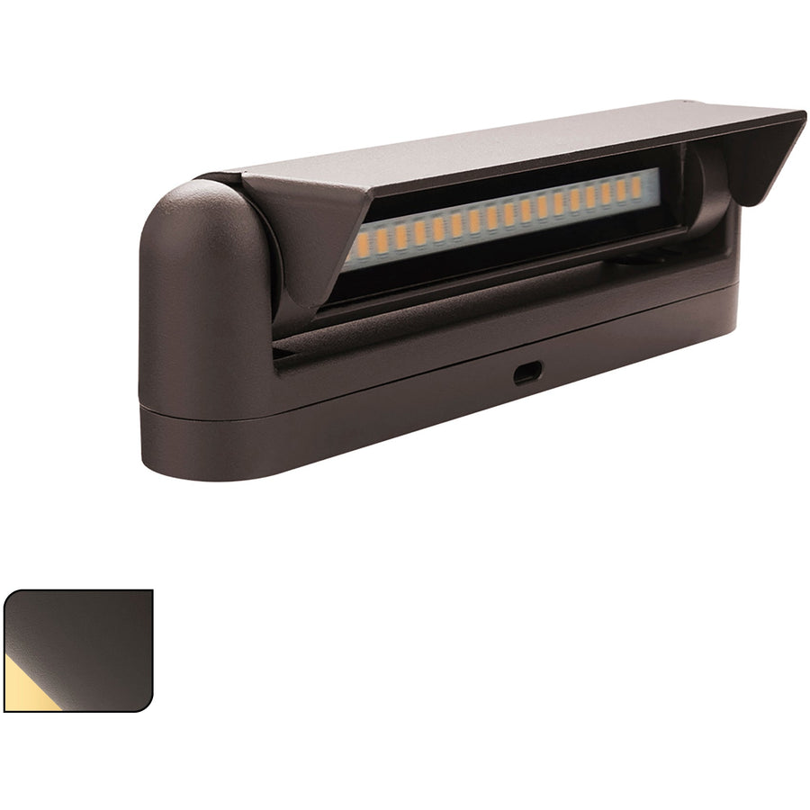 WAC 6401-30BBR Linear LED path light – 3000K, bronze on brass