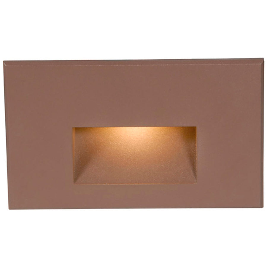WAC WL-LED100-C-BBR LED step and wall light – 120V, 3000K, bronze on brass