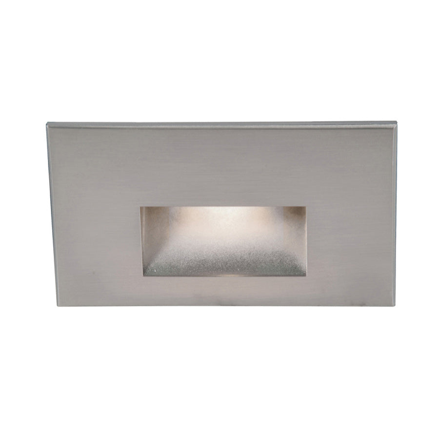 WAC WL-LED100-AM-SS WL-LED100 Step And Wall Light Amber 120V Stainless Steel - Atlantic Lighting