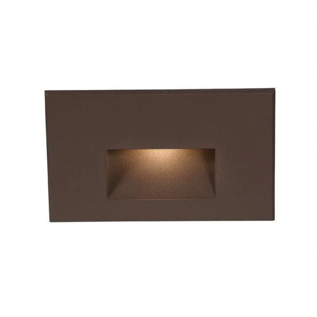 WAC WL-LED100 Step And Wall Light Blue 120V Bronze on Aluminum WL-LED100-BL-BZ