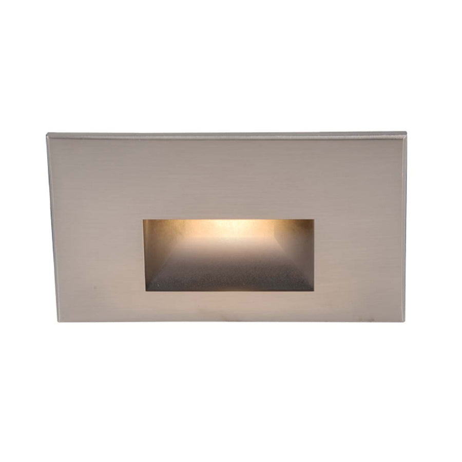 WAC WL-LED100F-C-BN WL-LED100F Step And Wall Light White 277V 3000K Brushed Nickel - Atlantic Lighting