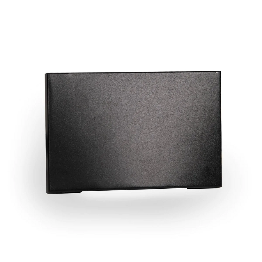 WAC WL-LED110-AM-BK WL-LED110 Step And Wall Light Amber 120V Black on Aluminum - Atlantic Lighting