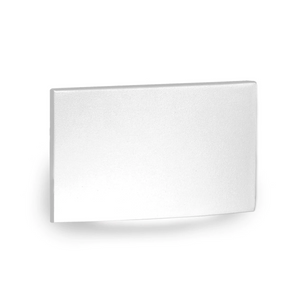 WAC WL-LED110F Step And Wall Light 227V 3000K White on Aluminum WL-LED110F-C-WT