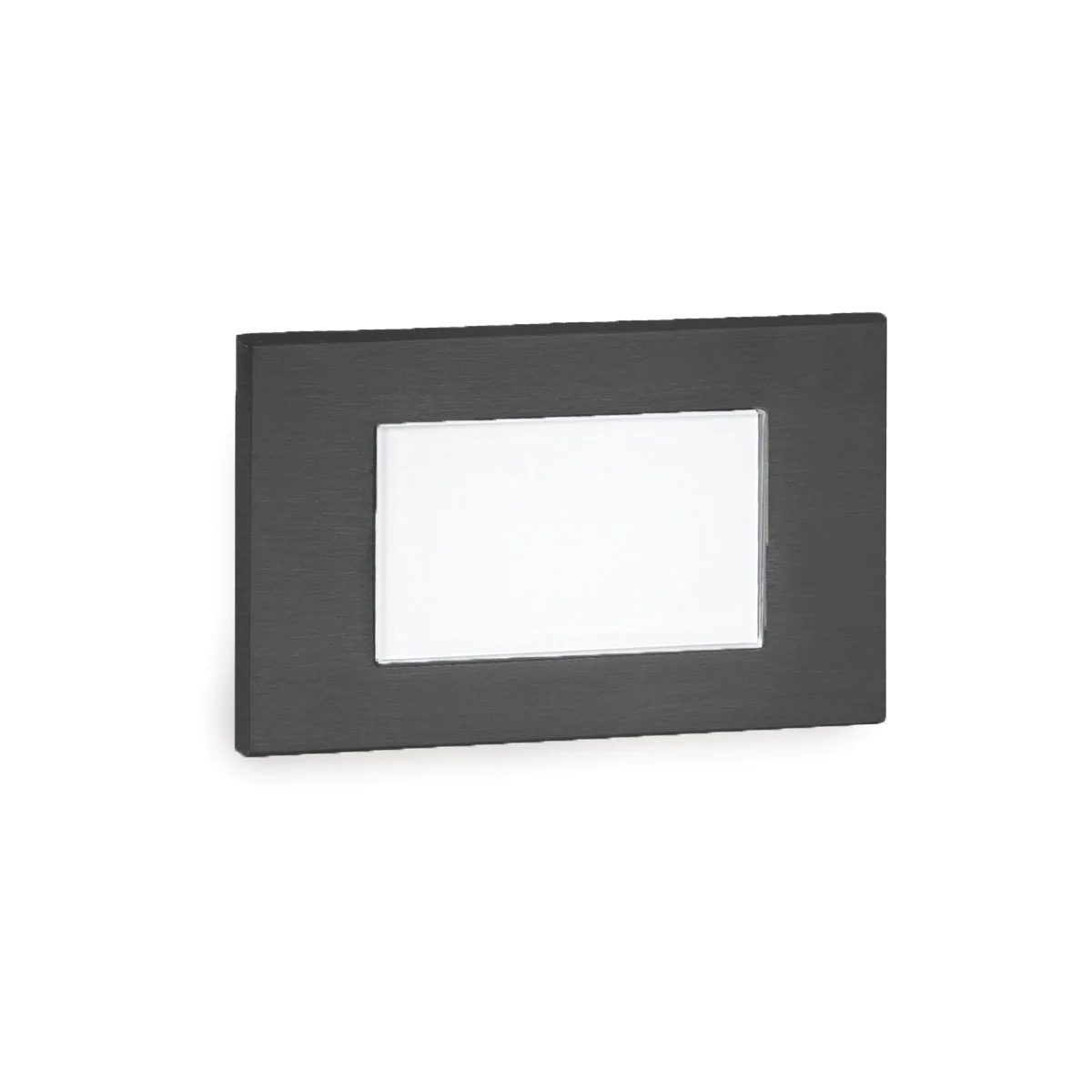 WAC WL-LED130F-C-BK WL-LED130F Step And Wall Light 277V 3000K Black on Aluminum - Atlantic Lighting