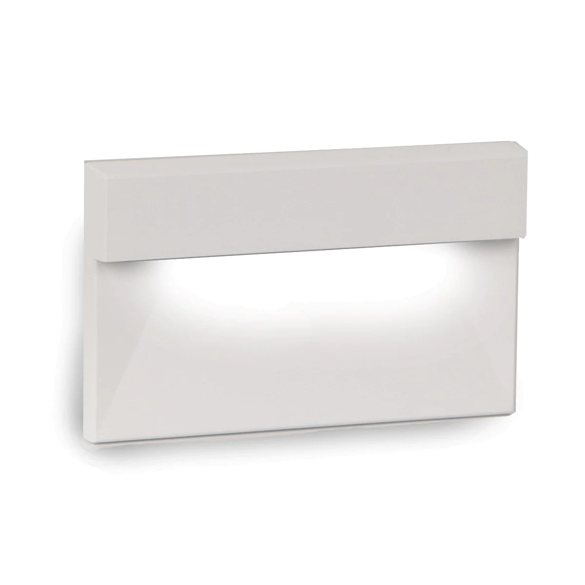 WAC WL-LED140F-C-WT WL-LED140F Step And Wall Light 277V 3000K White on Aluminum - Atlantic Lighting