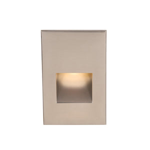 WAC WL-LED200F Step And Wall Light 277V 3000K Brushed Nickel WL-LED200F-C-BN