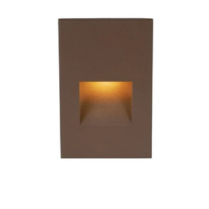 WAC WL-LED200F Step And Wall Light Amber 277V Bronze on Aluminum WL-LED200F-AM-BZ