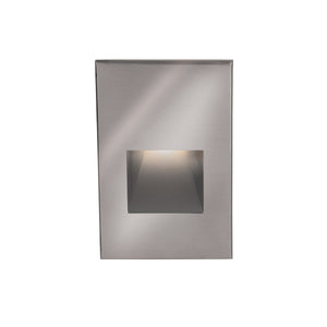 WAC WL-LED200 Step And Wall Light Amber 120V Stainless Steel WL-LED200-AM-SS