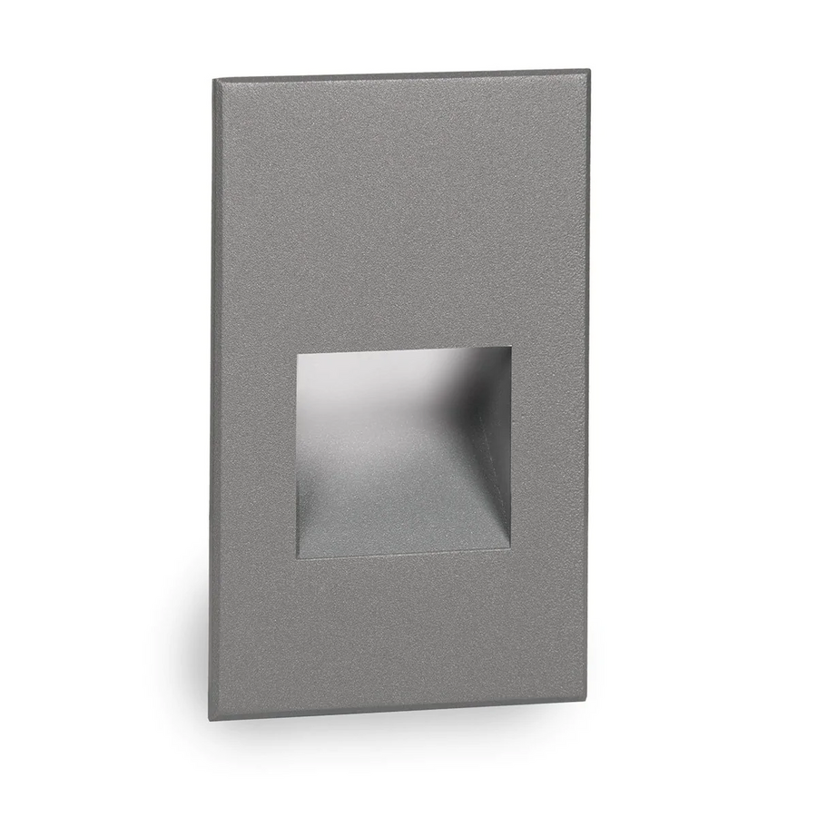 WAC WL-LED200F-RD-GH WL-LED200F Step And Wall Light Red 277V Graphite on Aluminum - Atlantic Lighting