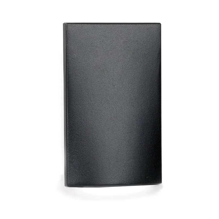 WAC WL-LED210-C-BK WL-LED210 Step And Wall Light 120V 3000K Black on Aluminum - Atlantic Lighting