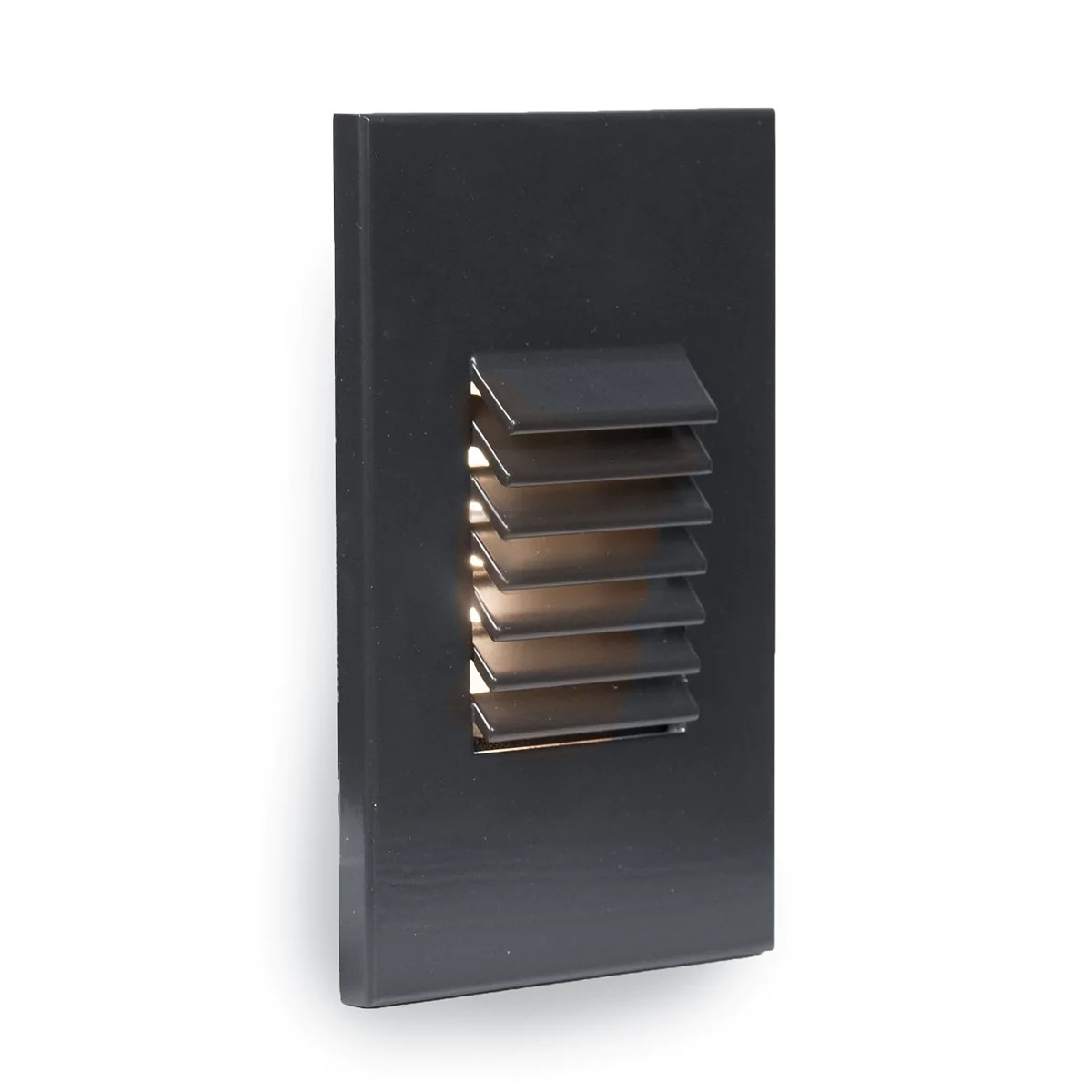 WAC WL-LED220F-AM-BK WL-LED220F Step And Wall Light Amber 277V Black on Aluminum - Atlantic Lighting