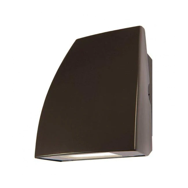 WAC WP-LED127-30-ABZ Endurance Fin Wallpack Luminaire LED127 120V-227V Architectural Bronze - Atlantic Lighting