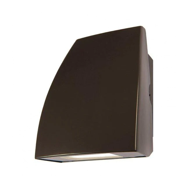 WAC Endurance Fin Wallpack Luminaire LED127 120V-227V   Architectural Bronze WP-LED127-30-ABZ