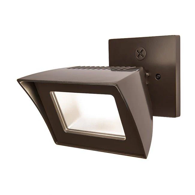 WAC WP-LED335-30-ABZ Endurance Flood Wallpack Luminaire LED335 120V 3000K Architectural Bronze - Atlantic Lighting
