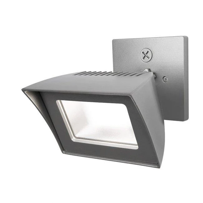 WAC WP-LED335-30-AGH Endurance Flood Wallpack Luminaire LED335 120V 3000K Architectural Graphite - Atlantic Lighting