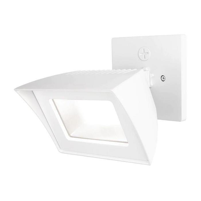 WAC Endurance Flood Pro Wallpack Luminaire 120V  Architectural White WP-LED354-35-AWT