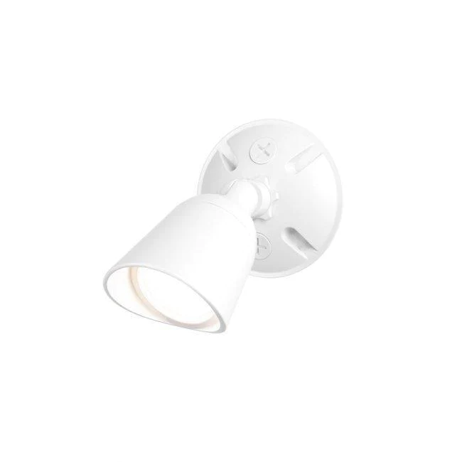 WAC WP-LED415-30-AWT Endurance Single Spot Wallpack Luminaire 120V 3000K Architectural White - Atlantic Lighting