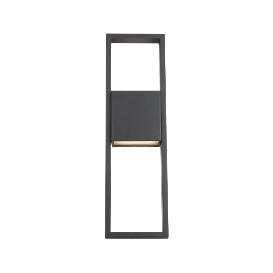 WAC WS-W13924-BK Archetype Outdoor Wall Sconce 3000K Black - Atlantic Lighting