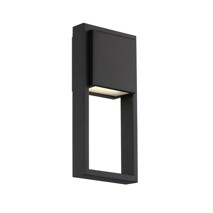 WAC Archetype Outdoor 24" Wall Sconce 3000K Black WS-W15924-BK