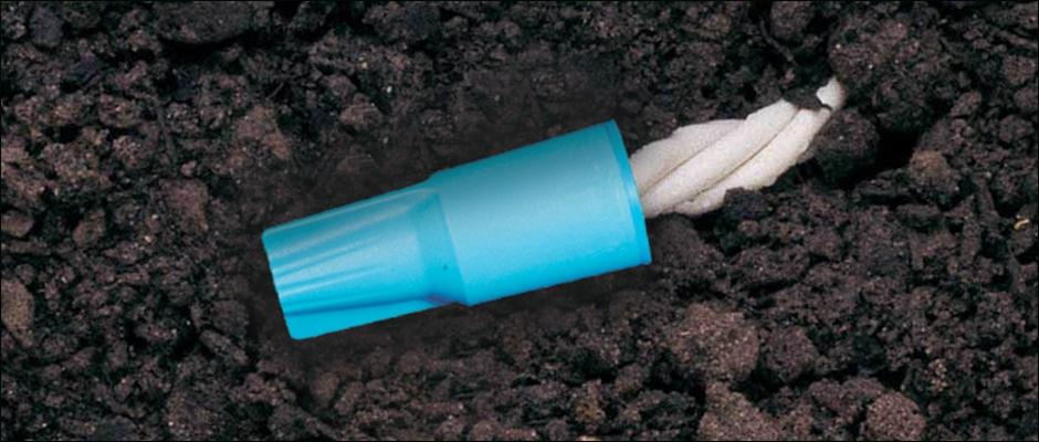 King Innovation 10600 DryConn Large Direct Bury* (King 6 Blue), 2pc. Card - Atlantic Lighting