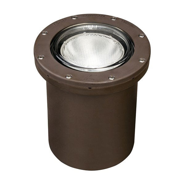 Kichler 15268AZ Small In-Ground PAR20/PAR30 Well Light Architectural Bronze - Atlantic Lighting
