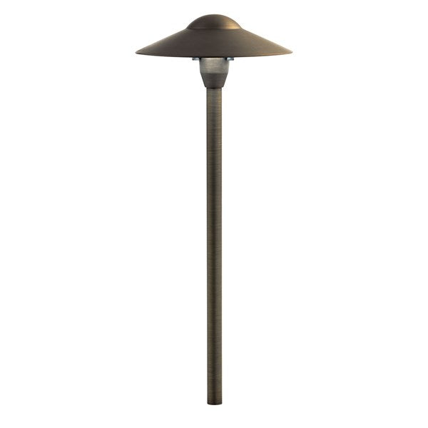Kichler 15310CBR 8" Dome Path Light - Atlantic Lighting