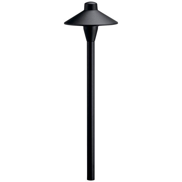 Kichler 15478BKT 12V 6.75" Path Light Textured Black - Atlantic Lighting