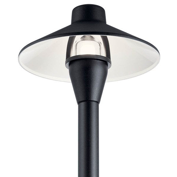 Kichler 15478BKT 12V 6.75" Path Light Textured Black - Atlantic Lighting