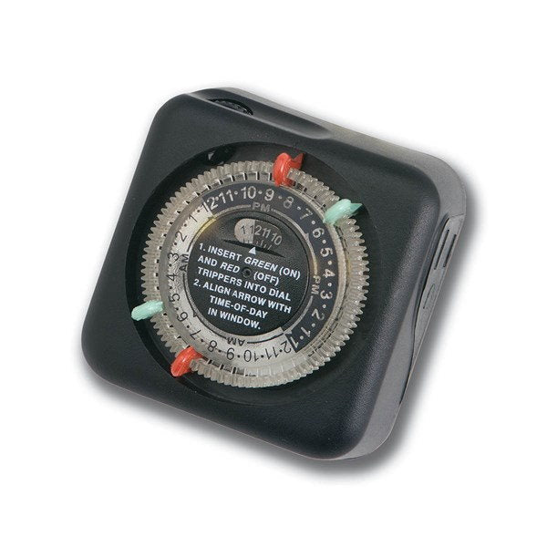 Kichler 15557BK Transformer Mechanical Timer Black - Atlantic Lighting