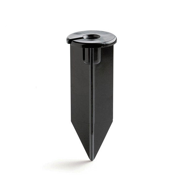 Kichler 15575BK 12V In-Ground Polymeric Support Stake 8" Black - Atlantic Lighting