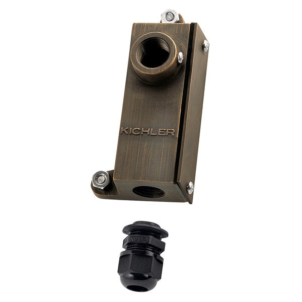 Kichler 15609CBR Accessory Mounting Junction - Atlantic Lighting