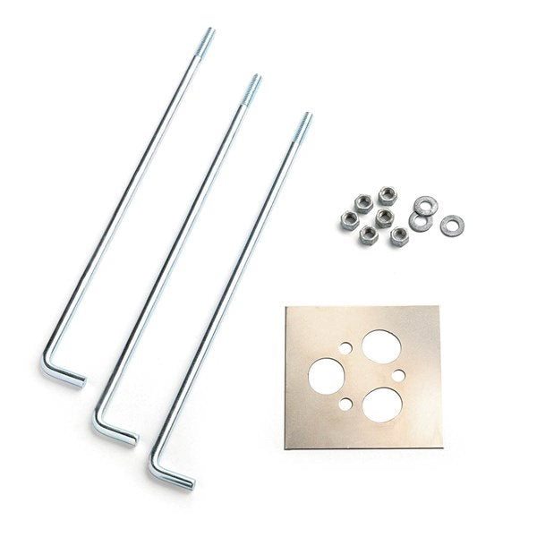 Kichler 15671ST Bollard Template Kit Steel - Atlantic Lighting