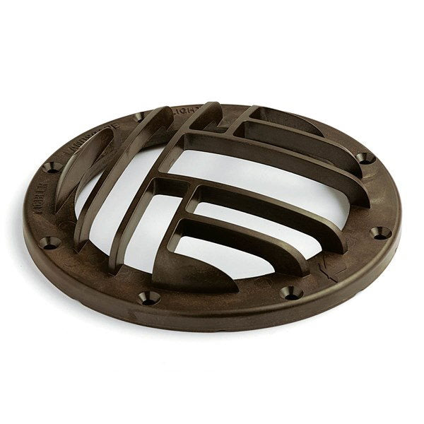 Kichler 15694AZ Rock Guard 7" Glare Shield Architectural Bronze - Atlantic Lighting