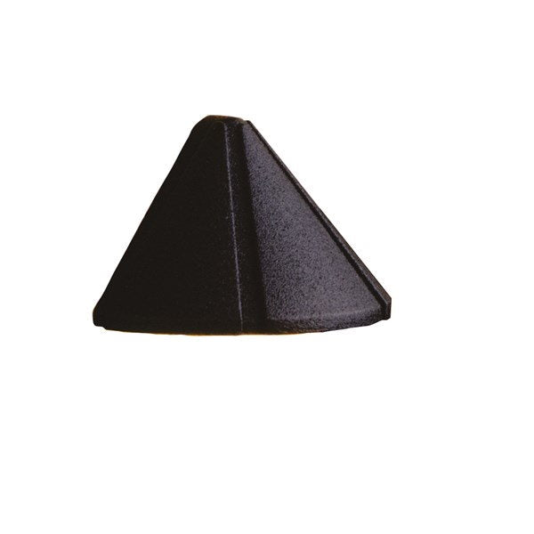 Kichler 15765BKT30R 12V LED 3000K Mini Deck Light Textured Black - Atlantic Lighting