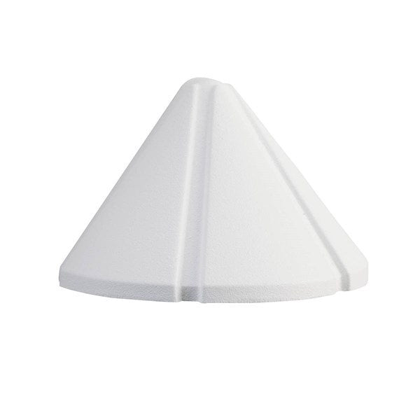 Kichler 15765WHT27R 12V LED 2700K Mini Deck Light Textured White - Atlantic Lighting