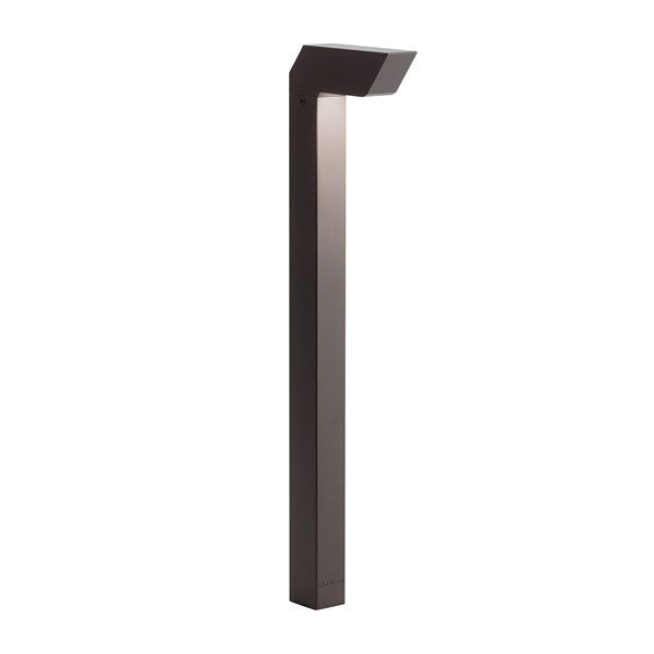 Kichler 15846AZT 12V LED Right Angle Path Light Textured Architectural Bronze - Atlantic Lighting