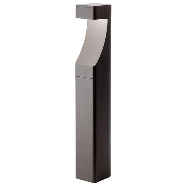 Kichler 15848AZT Textured Bollard 12V LED Path Light Architectural Bronze - Atlantic Lighting