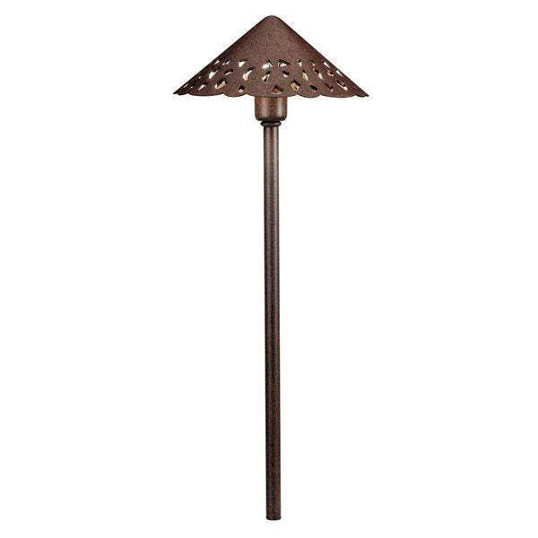 Kichler 15871TZT27 Cast Hammered Roof 2700K LED Textured Tannery Bronze - Atlantic Lighting